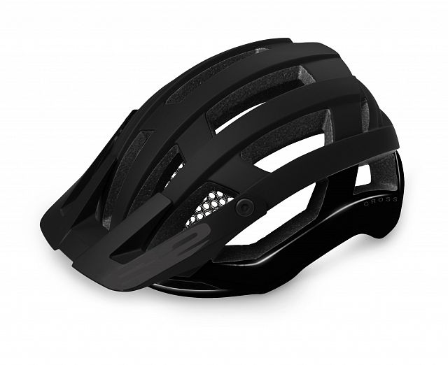 Cyklistická helma R2 CROSS černá