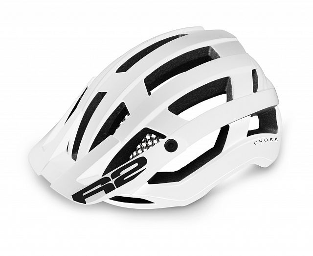 Cyklistická helma R2 CROSS bílá