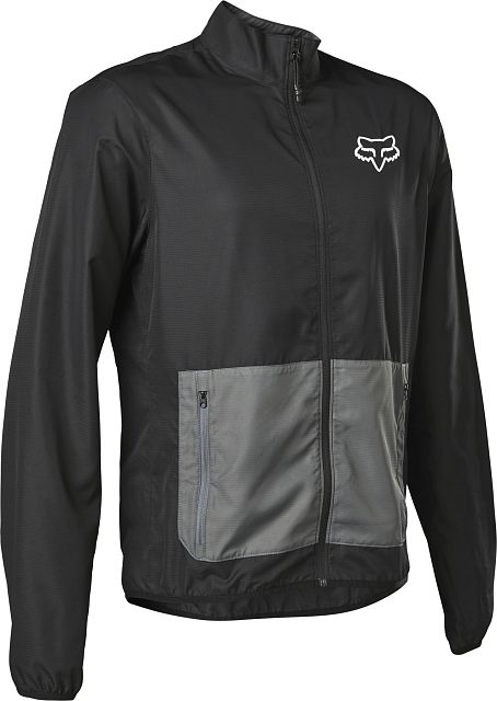 Pánská cyklistická bunda Fox Ranger Wind Jacket Black