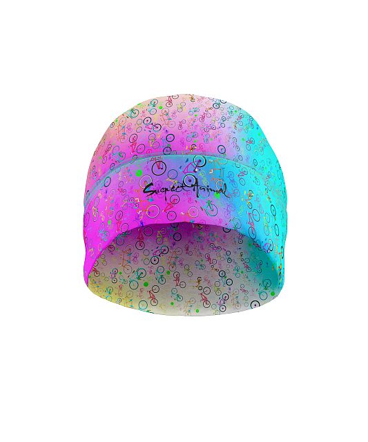 Funkční sportovní čepice Suspect Animal AQUARELLE