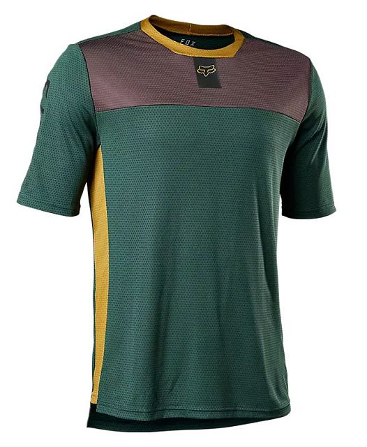 Cyklistický dres Fox Defend SS Jersey Emerald