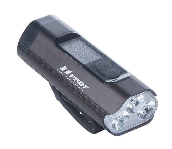 Přední světlo PRO-T Plus 1600 Lumen 3 x Super LED dioda nabíjecí přes USB 7129