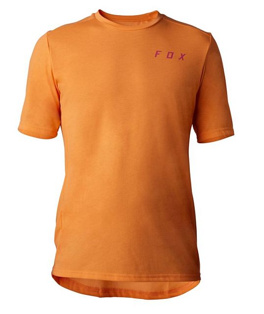 Cyklistický dres Fox Ranger Drirelease SS Jersey Race Day Glo Orange