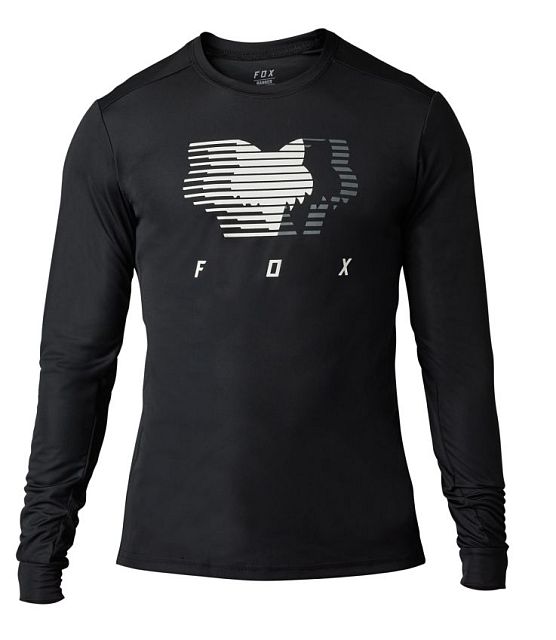 Cyklistický dres Fox Ranger LS Jersey Dayto Black