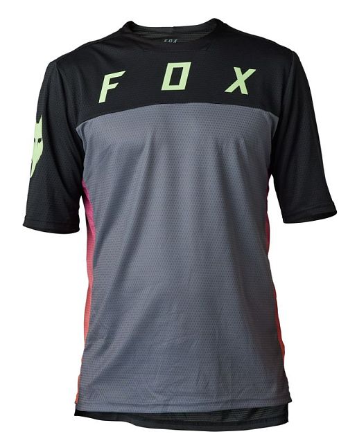 Cyklistický dres Fox Defend SS Jersey Cekt Black