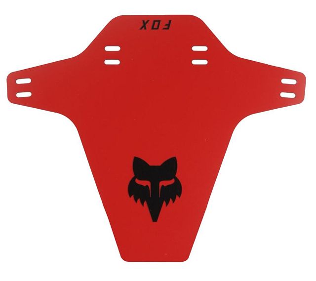 Přední blatník na kolo Fox Mud Guard Red