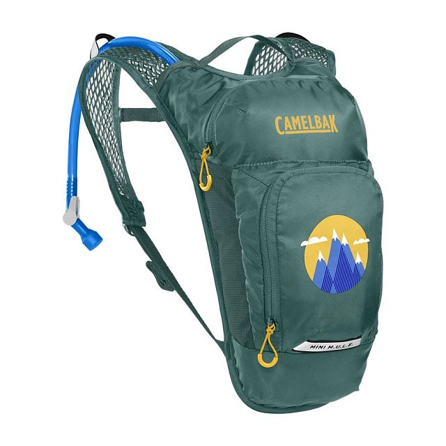 Dětský batoh CamelBak Mini MULE Green/Mountains 5l