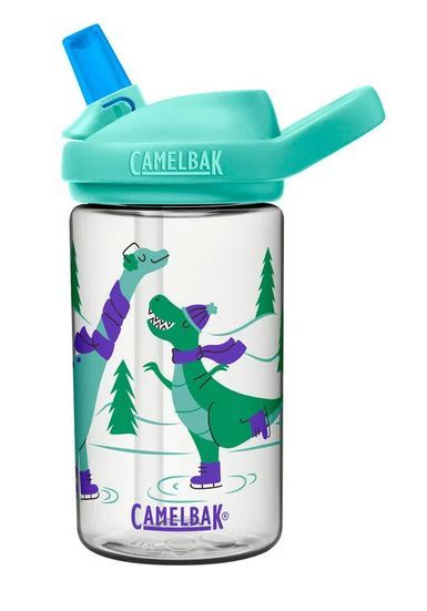 Dětská láhev CamelBak Eddy+ Kids 0,4l Ice Skating Dinos