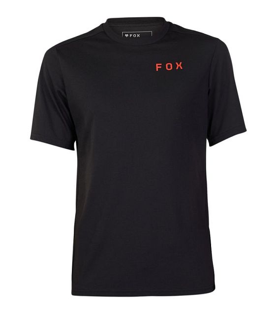 Cyklistický dres Fox Ranger Drirelease SS Jersey Race Black Red