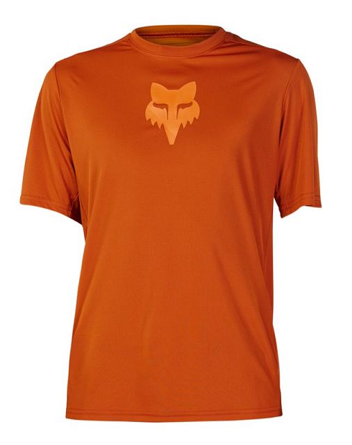 Cyklistický dres Fox Ranger SS Jersey Lab Head Burnt Orange