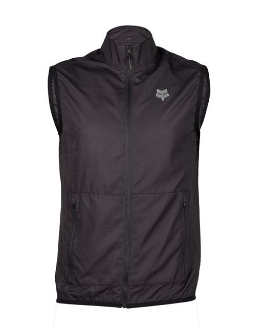 Pánská cyklistická vesta Fox Ranger Wind Vest Black