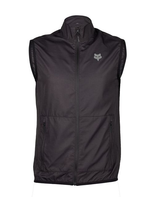 Pánská cyklistická vesta Fox Ranger Wind Vest Black New