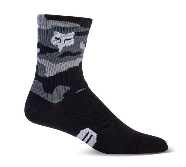 Pánské cyklistické ponožky Fox 6" Ranger Sock Black Camo New