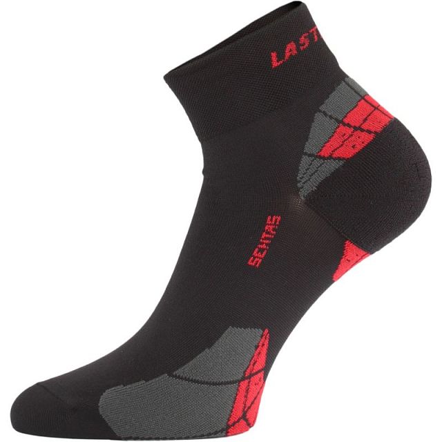 Funkční cyklo ponožky Lasting CTF 903 černá/červená