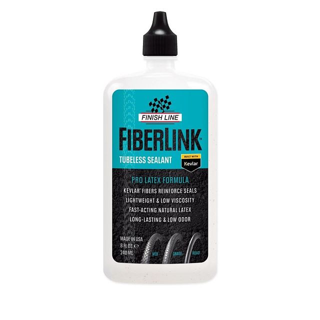 Bezdušový tmel Finish Line FiberLink Tubeless Tire Sealant 240ml