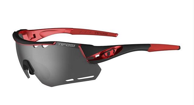 Sportovní brýle Tifosi Alliant Black/Red (Smoke/AC Red/Clear)
