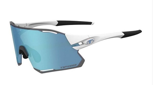 Sportovní brýle Tifosi Rail Race Matte White (Clarion Blue/Clear)