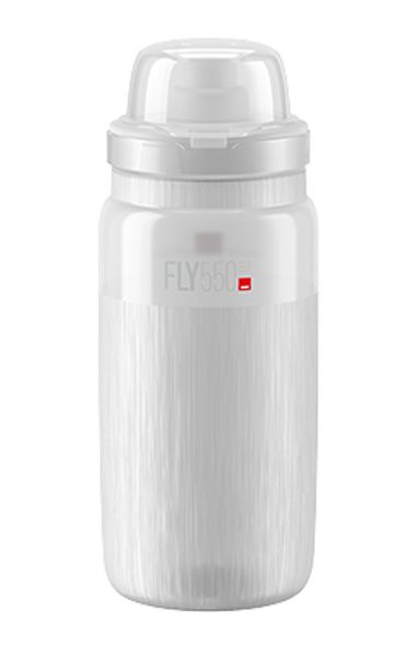 Láhev ELITE Fly Tex MTB 0,55l průhledná