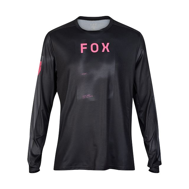 Cyklistický dres Fox Ranger LS Jersey Taunt Black