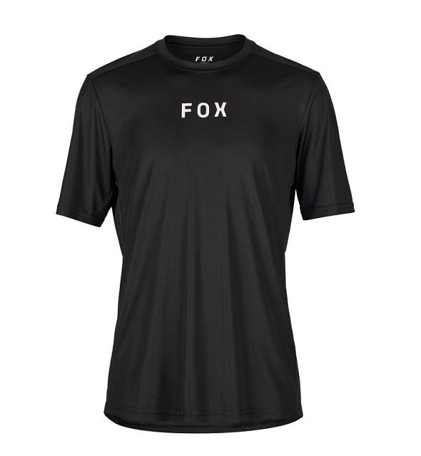 Cyklistický dres Fox Ranger SS Jersey Moth Black New