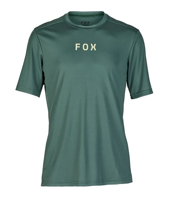 Cyklistický dres Fox Ranger SS Jersey Moth Hunter Green