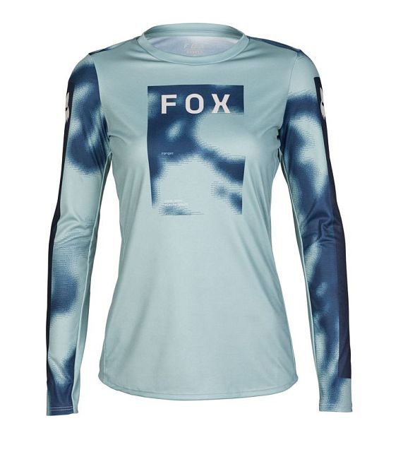 Dámský cyklistický dres Fox Womens Ranger LS Jersey Taunt Gunmetal