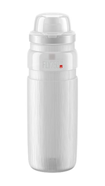 Láhev ELITE Fly Tex MTB 0,75l průhledná