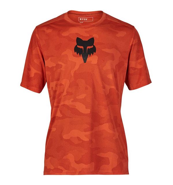 Cyklistický dres Fox Ranger Tru Dri SS Jersey Atomic Orange