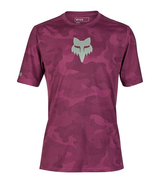 Cyklistický dres Fox Ranger Tru Dri SS Jersey Sangria