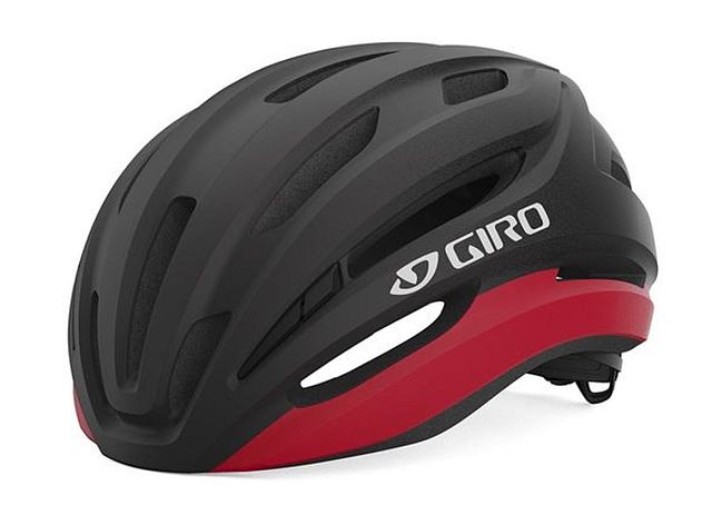 Cyklistická helma GIRO Isode II Mat Black/Red