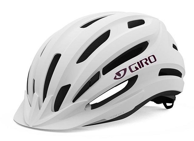 Dámská cyklistická helma GIRO Register II W Mat White/Dark Cherry