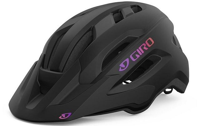 Dámská cyklistická helma GIRO Fixture II W Mat Black/Pink