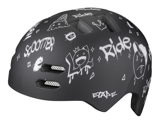 Dětská cyklistická helma Etape Buddy černá mat