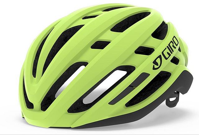 Cyklistická helma GIRO Agilis Highlight Yellow L