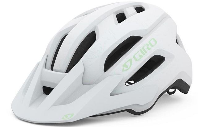 Dámská cyklistická helma GIRO Fixture II MIPS W Mat White/Space Green