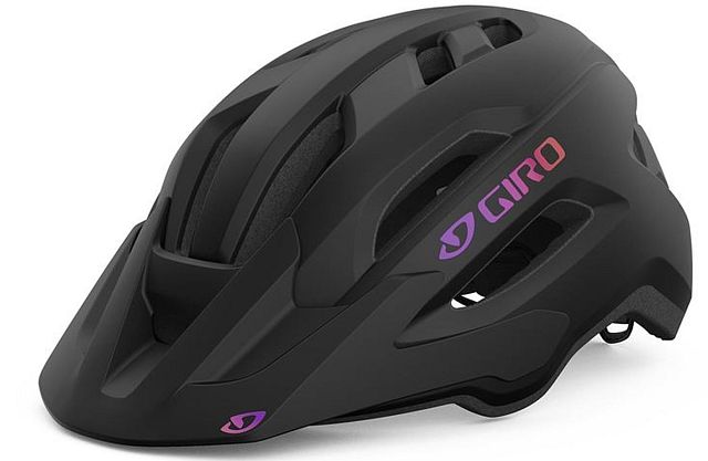 Dámská cyklistická helma GIRO Fixture II MIPS W Mat Black/Pink