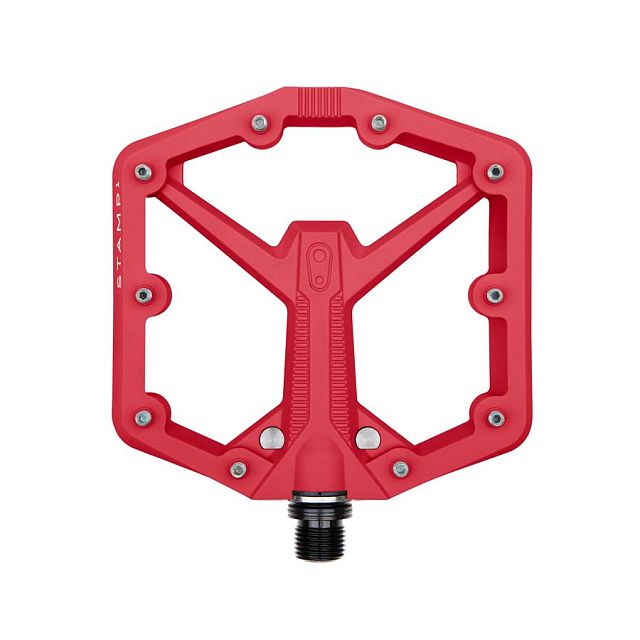 Platformové pedály Crankbrothers Stamp 1 Large Red Gen 2