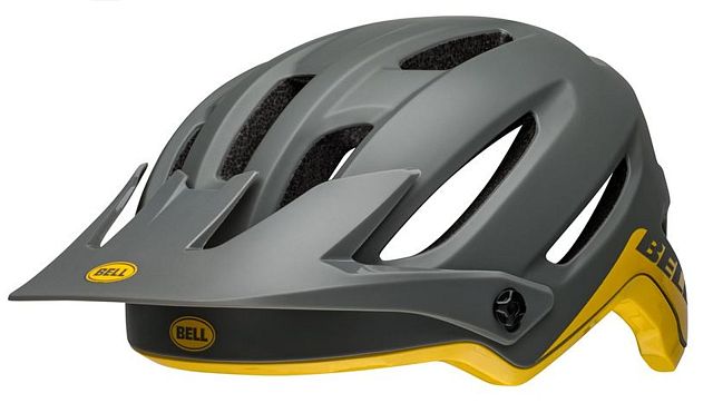 Cyklistická helma BELL 4Forty Mat/Glos Grey/Yellow M