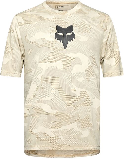 Cyklistický dres Fox Ranger Tru Dri SS Jersey Cream