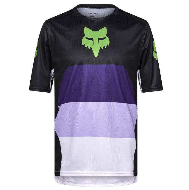 Cyklistický dres Fox Ranger SS Jersey Grid Black