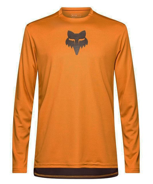 Cyklistický dres Fox Ranger LS Jersey Fox Head Caramel