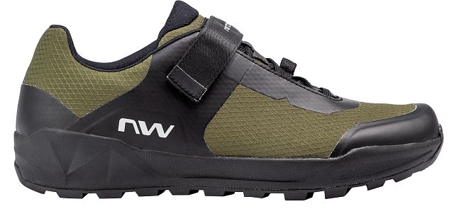 Pánské cyklistické tretry Northwave Escape Evo 2 Green Forest/Black