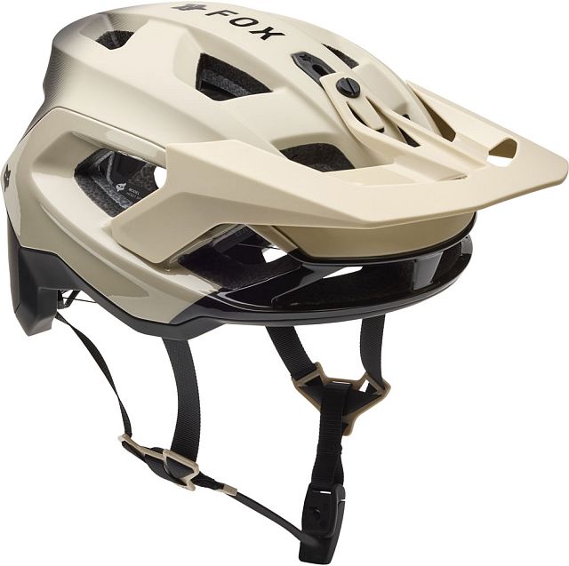Cyklistická helma Fox Speedframe Pro Backfade MIPS Cream