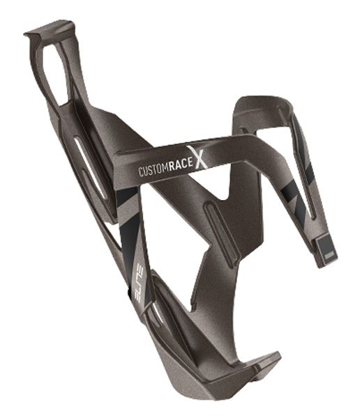 Košík na láhev ELITE Custom Race X titanově-černá