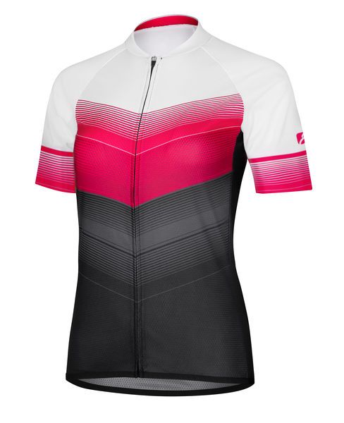 Dámský cyklistický dres Etape Violet růžová/černá