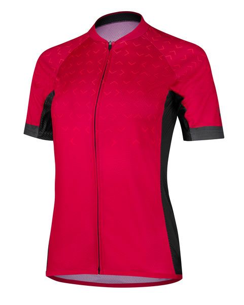 Dámský cyklistický dres Etape Fortuna magenta/černá