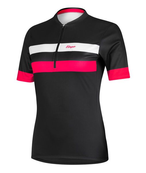 Dámský cyklistický dres Etape Clara 2.0 černá/růžová