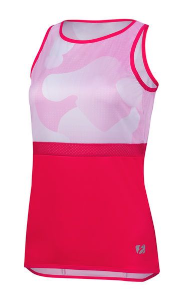 Dámský cyklistický dres Etape Summer bílá/růžová