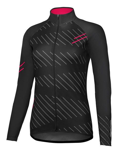 Dámský cyklistický dres Etape Gaia 2.0 černá/růžová