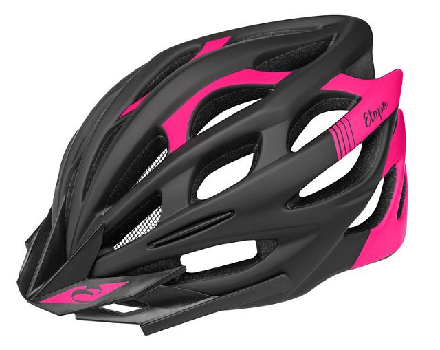 Dámská cyklistická helma Etape Vesper černá/růžová mat